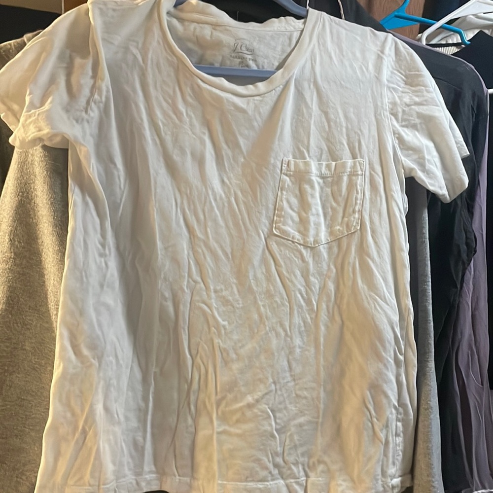 J.Crew white tshirt free with purchase:)